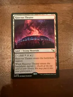 1x Raucous Theater - Murders at Karlov Manor MTG Magic the Gathering - Image 1