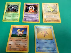 Vintage Pokemon Shadowless First Edition Lot - Image 1