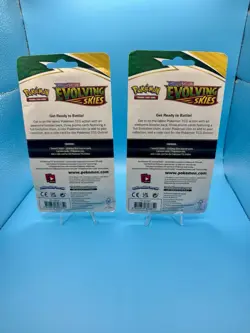 Pokemon TCG: Evolving Skies Checklane Blister Houndoom & Octillery 🔥 - Image 2