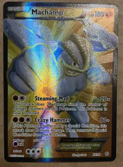 Machamp EX 90/98 Full Art - XY - Ancient Origins Pokemon TCG NM - Image 1
