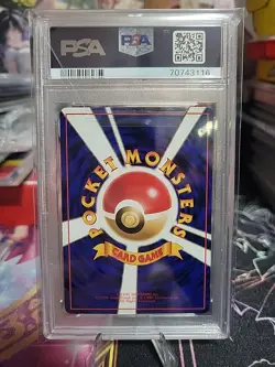 1998 Pokemon Japanese Vending Series III Scyther PSA 9 Mint #123 - Image 2
