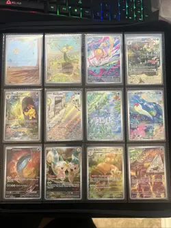 Pokemon TCG Scarlet and Violet Base Set Complete Master Set With VaultX Binder - Image 1