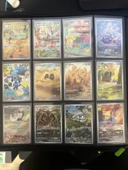 Pokemon TCG Scarlet and Violet Base Set Complete Master Set With VaultX Binder - Image 2