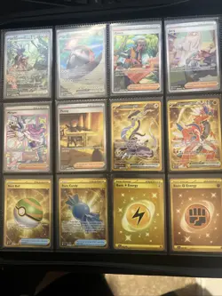 Pokemon TCG Scarlet and Violet Base Set Complete Master Set With VaultX Binder - Image 5