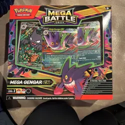 NEW Factory Sealed 2025 Pokemon Mega Battle Deck Mega Gengar ex -English -TCG - Image 1