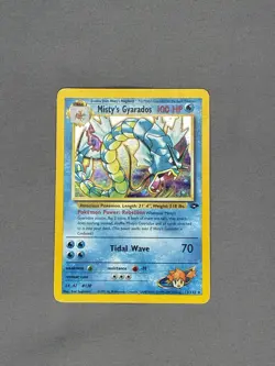 Pokemon TCG Misty's Gyarados Holo Rare Gym Challenge 13/132 Unlimited Edition - Image 1
