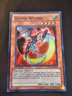 Eclipse Wyvern - SDDC-EN003 - YuGiOh - First Edition - (NM) - Image 1