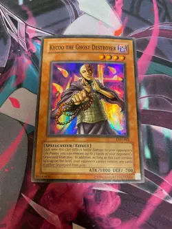YUGIOH - KYCOO THE GHOST DESTROYER - SUPER RARE - LON - UNLIMITED - LP - Image 1