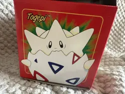 Pokemon 23k Gold Plated Togepi Trading Card 1999 Burger King Pokeball SEALED - Image 4