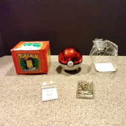 Pokemon TOGEPI Burger King 23k Gold Plated Trading Card & Pokeball, Red Box Read - Image 2