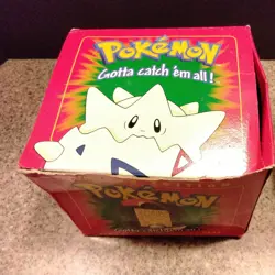 Pokemon TOGEPI Burger King 23k Gold Plated Trading Card & Pokeball, Red Box Read - Image 5