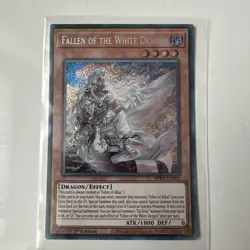 BPRO-EN024 Fallen of the White Dragon Secret Rare 1st Edition YuGiOh - Image 1