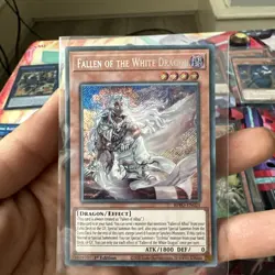 BPRO-EN024 Fallen of the White Dragon Secret Rare 1st Edition YuGiOh - Image 2