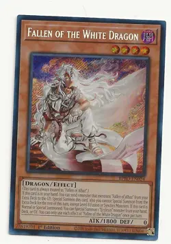 Yu-Gi-Oh! Fallen of the White Dragon BPRO-EN024 Secret Rare N M - Image 1