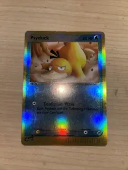 Pokemon TCG EX Sandstorm Reverse Holo Psyduck Card 73/100 - Image 1