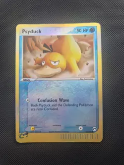 Psyduck 73/100 Reverse Holo EX Sandstorm Lightly Played Pokemon TCG E-Reader - Image 1