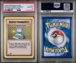 POKEMON PSA 10 RICERCA COMPUTERIZZATA 71/102 SET BASE 1st ITALIANO POP 11!🌏 - Image 3