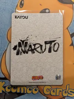 Naruto Uzumaki MR NRSA01-MR-001L4 Kayou Card Series 1 English Heaven Scroll (NM) - Image 2