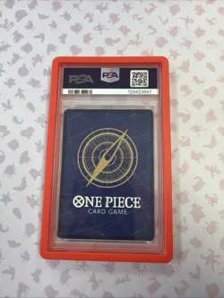 2024 ONE PIECE JPN OP08-TWO LEGENDS MANGA ALTERNATE ART SILVERS RAYLEIGH PSA 10 - Image 2