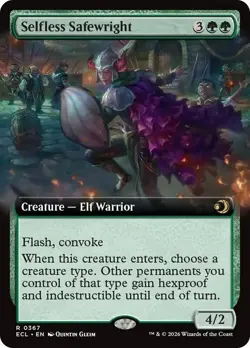 Selfless Safewright Extended Art Lorwyn Eclipsed NM MTG - Image 1
