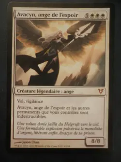 mtg magic Avacyn, Angel of Hope restored FRENCH vf fr Avacyn ange de l'espoir - Image 1