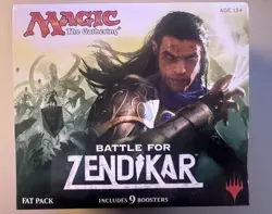 Magic the Gathering MtG BATTLE FOR ZENDIKAR Fat Pack Bundle Box • FACTORY SEALED - Image 1