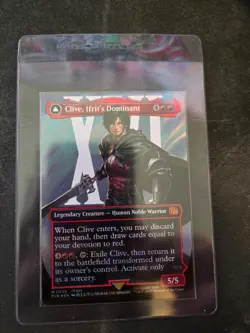 Clive, Ifrit's Dominant (Borderless) (Surge Foil) (0530) Final Fantasy Foil - Image 1
