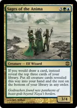 1 x Sages of the Anima - Alara Reborn - NM-Mint - MTG - Image 1