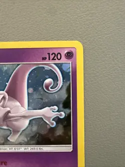 Pokemon TCG Mewtwo Sun & Moon SM77 Promo Black Star - MINT CONDITION! - Image 2
