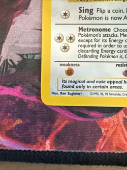 Pokemon TCG Clefairy 6/130 Base Set 2 Holo Unlimited Rare - GEM MINT CONDITION! - Image 4