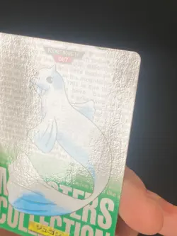 JAPANESE POKEMON DEWGONG No.087 CARDDASS GREEN 1996 LAMANTINE - G/VG - Image 3