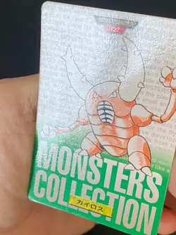 JAPANESE POKEMON PINSIR No.127 CARDDASS GREEN 1996 SCARABRUTE - VG/EXC - Image 2