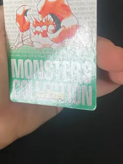 JAPANESE POKEMON KINGLER No.099 CARDDASS GREEN 1996 KRABBOSS - G/VG - Image 5