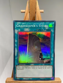 Gravekeeper's Stele - Super Rare STP1-EN018 - MP - YuGiOh - Image 1
