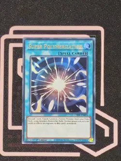 CH01-EN033 Super Polymerization 1st Edition Ultra Rare YuGiOh - Image 1