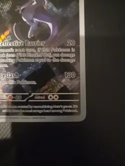 Pokemon Mewtwo SVP 052 Black Star Promo Scarlet and Violet Card - Image 4