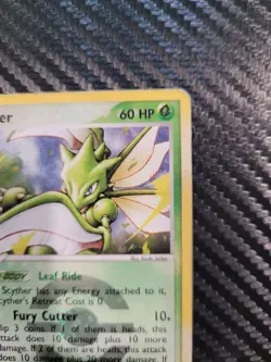 Scyther EX FireRed & LeafGreen 29/112 Reverse Holo Rare Pokemon TCG Card MP - Image 3