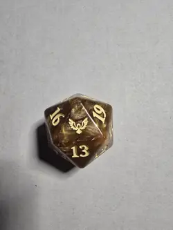 Oversized Magic: The Gathering Spindown D20 Life Counter - STRIXHAVEN - Image 1