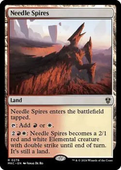 Needle Spires 0278 MTG Commander MKC Rare NP - Image 1