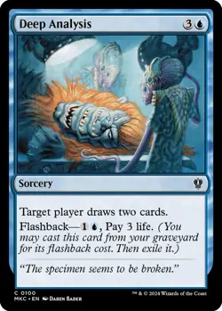 Deep Analysis 0100 MTG Commander MKC Common NP - Image 1
