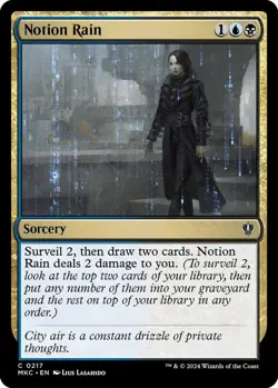 Notion Rain 0217 MTG Commander MKC Common NP - Image 1
