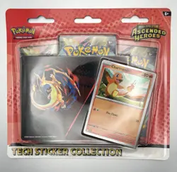 Ascended Heroes Tech Sticker Collection Set of 2 Pokemon SEALED CharmanderGastly - Image 2