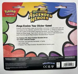 Ascended Heroes Tech Sticker Collection Set of 2 Pokemon SEALED CharmanderGastly - Image 3