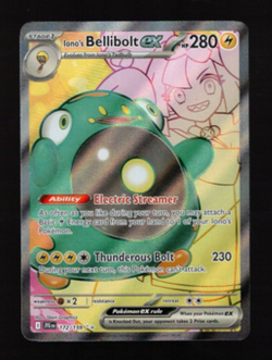 Iono's Bellibolt ex 172/159 SV Journey Together Ultra Rare Holo Pokemon TCG NM - Image 5
