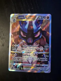 Pokemon TCG Lucario VSTAR SWSH291 Promo Card Crown Zenith - Image 1