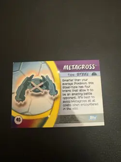 Metagross #45 Pokemon 2004 Topps Advanced Challenge - Image 4