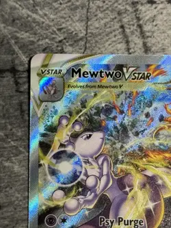 Pokemon TCG - Mewtwo VSTAR GG44/GG70 - Crown Zenith Galarian Gallery NM Card - Image 2