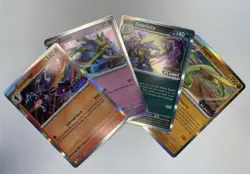 Pokemon Phantasmal Flames Prerelease Lot - Ceruledge, Flygon, Toxicity, & Zacian - Image 1