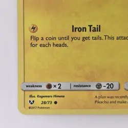 Pikachu 28/73 Holo Common General Mills Promo LP Pokemon - Image 4