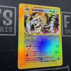 Pokemon Skyridge Kabutops Crystal 150/144 Reverse Holo - Image 2